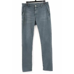 AG Adriano Goldschmied men's 31 standard issue slim khaki twill jeans stretch