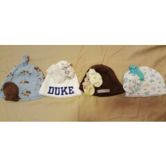 Newborn Matching Hats & Mittens Small Lot