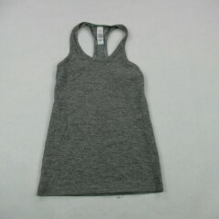 Ivivva Shirt Youth Girls Size 8 Sleeveless Workout Gym Yoga Gray Lightweight