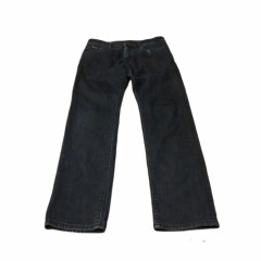 Hugo Boss Mens 030 Maine Stretch Straight Blue Denim Jeans Waist 32” Leg 32”