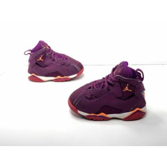 Nike Air Jordan True Flight Purple Orange Pink Toddler Shoes Size 6C 645071 517