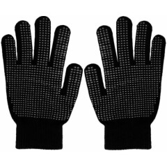 KIDS Magic Gloves Pair Winter Warm Girls Boys Stretch Black Soft Children Unisex