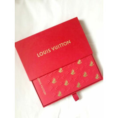 Louis Vuitton 2017 chicken monogram red packet for bag box scott globe trunk key