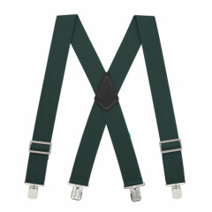 Logger Suspenders - PIN CLIP (5 Colors, 4 Sizes Including Big & Tall) - LOW