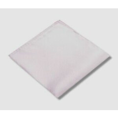 $35 Ryan Seacrest Men's Pink Solid Silk Pocket Square Handkerchief