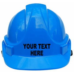 Children's Kids Hard Hat Safety Personalised Own Wording Helmet 1-7 Years Approx