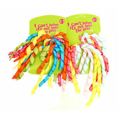 I Can't Believe It's Not Twice The Price - 4 Bright Windmill Ribbon Clips