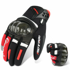 Full Finger Touch Screen Gloves Breathable Motorcycle Riding Racing Bike Gloves