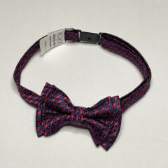 The Children’s Place Bow Tie 24 M - 4T Geometric Red Blue Adjustable