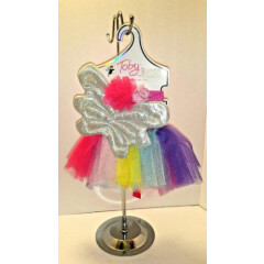 Baby Tutu, Butterfly Wings & Headband 3 Pc Set, Multi-colored from Toby NY