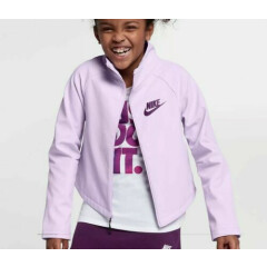 Nike Girls Sportswear Tech Woven Waterproof Jacket 877144 514 SIZE XL Violet
