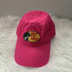 Bass Pro Shops Gone Fishing Pink Toddler Baseball Ball Cap Hat