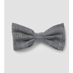 Gap Baby Boy / Toddler Chambray Bow Tie Clip Cotton Gray One Size NWT