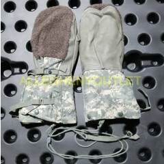 US Military ARCTIC MITTENS ACU ECW Extreme Cold Weather Gloves N-4B Medium GC