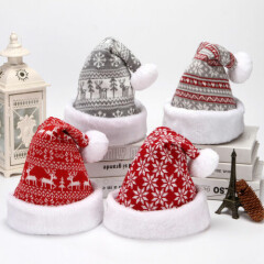 Christmas Knitting Beanie Hats for Gift Party Winter Xmas Womens Mens Reindeer
