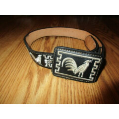 talabarteria leather Child's belt size 22 great condition*