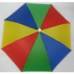 Lot of 1,3, 4, 12--Multi Color Umbrella Hat Cap Rain Sun Protection -UMH8