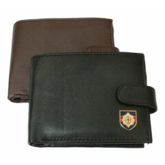 Coldstream Guards Leather Wallet BLACK or BROWN ME13
