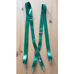 Libidex Mens Unisex Latex Rubber Braces - Metallic Green