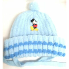 Twin Vintage Walt Disney Productions Mickey Mouse Knit Beanie Toddler Baby Hats