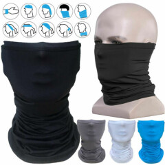 Face Mask Shield Neck Gaiter Balaclava Neckerchief Bandana Headband Breathable