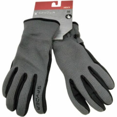 Spyder Core Sweater Conduct Gloves- Men's (Size Medium)-Winter Gloves-Grey-*New*