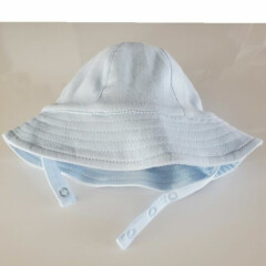 Infant Baby Cotton Sun Hat Blue