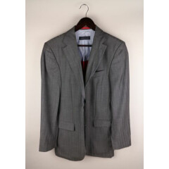 Tommy Hilfiger SamyJr-Davis Men Blazer Jacket Business Casual Grey Wool size 94