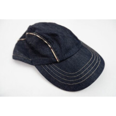 BURBERRY Denim Soft Cap Basball Hat Size 48 