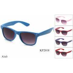 Kids Sunglasses Classic Retro Eyewear Boys Girls Colorful Cute Lead Free UV 100%