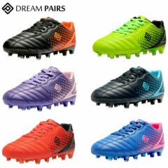 DREAM PAIRS Boys Girls Soccer Shoes Outdoor Football Shoes School Soccer Cleats