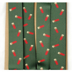 Red Cartridges Braces Green Mens Beaters Shooting Gift