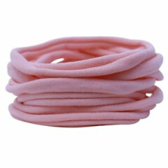 100 Pink Nylon Headbands for Bows Wholesale Nylon Headband one size fits most