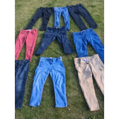 Bundle of 9 Pairs Vintage Jeans suitable for resell / car boot etc 
