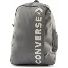Converse Speed 2 10008286-A03 Men's Grey Zipper Backpack Bag One Size CVVB3