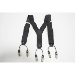 Yohji Yamamoto men's suspender black 