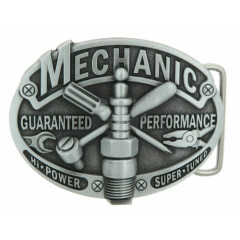 Mechanic Tradesman Metal Belt Buckle