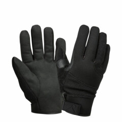 Cold Weather Street Shield Cut Resistant Black Tactical Gloves - S,M,L,XL,2XL 