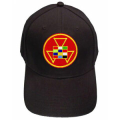 High Priest Masonic Baseball Cap - Black Hat High Priest Masonic Symbol
