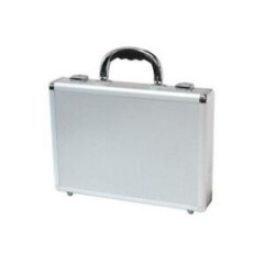 TZ Case DLX-14 S Aluminum Packaging Case Silver - 2.5 x 10 x 14 in.