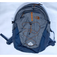 THE NORTH FACE MEN’S BOREALIS BACKPACK GRAY ORANGE ~ USED ONCE?