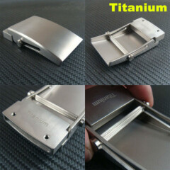 Titanium Belt Buckles for 38mm Width Belt / Anti-allergy Belt Buckle