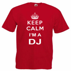 Keep Calm DJ Children's Kids T Shirt