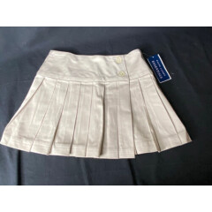 Ralph Lauren Size 8 Khaki Color Pleated Skirt