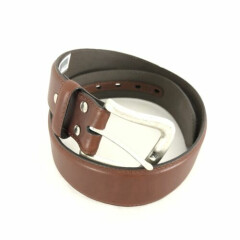 Nocona Mens Belt Leather Western Brown Size 28