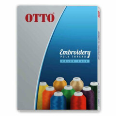 OTTO Embroidery Poly Thread Color Card