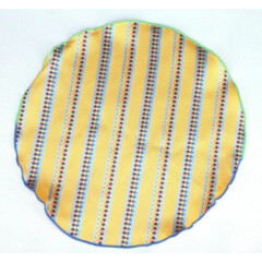 Lord R Colton Masterworks Pocket Yellow Striped Survival Silk - $75 Retail New