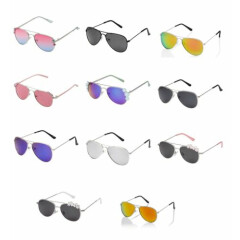 Childrens Kids Classic Pilot Style Sunglasses Girls Boys Glasses Shades UV400 UK