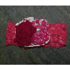 Persnickety Rose Bouquet Headband 7059 - Size Small - NIB