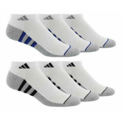 Adidas Low Cut Aeroready Cushioned Socks 1,2 3, OR 6 PAIRS WHITE OR BLACK Mens